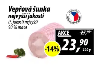Vepřová šunka nejvyšší jakosti
