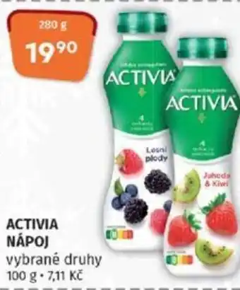 Coop ACTIVIA NÁPOJ nabídka