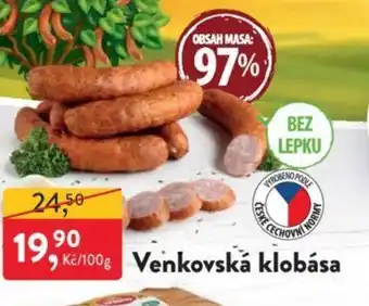 MP Krásno Venkovská klobása nabídka