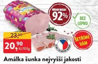 MP Krásno Amálka šunka nejvyšší jakosti nabídka