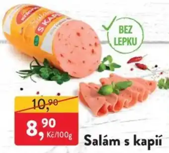 MP Krásno Salam s kapii nabídka