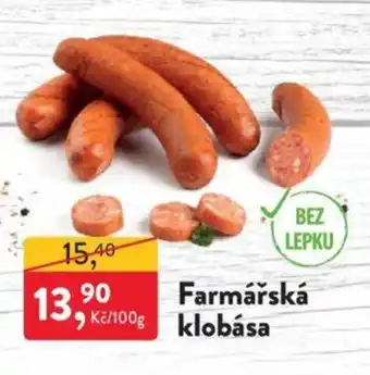 MP Krásno Farmářská klobasa nabídka