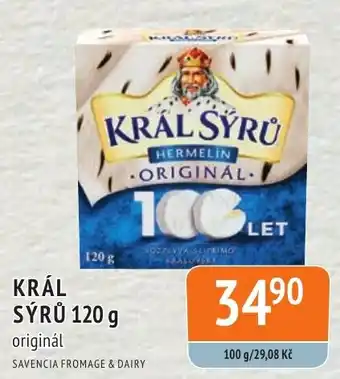 Coop hb KRÁL SÝRŮ 120 g nabídka