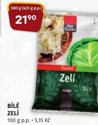 Coop hb BÍLÉ ZELÍ nabídka