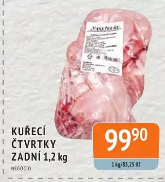 Coop hb KUŘECÍ ČTVRTKY ZADNÍ 1,2 kg nabídka
