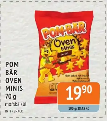 Coop hb POM BÄR OVEN MINIS 70 g nabídka