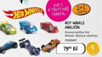 HOT WHEELS ANGLIČÁK