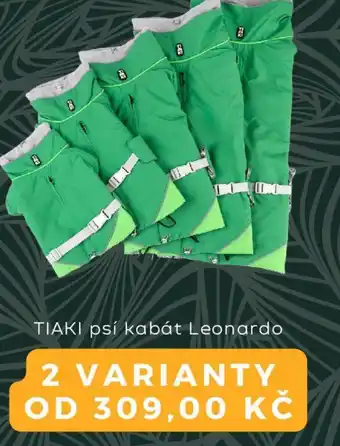 Zoohit TIAKI psí kabát Leonardo nabídka