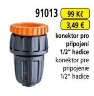 Hecht konektor pro připojení 1/2" hadice nabídka