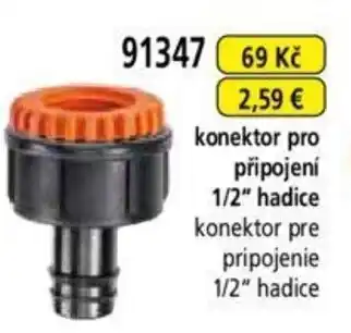 Hecht konektor pro připojení 1/2" hadice nabídka