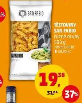 Penny Market Těstoviny san fabio různé druhy, 500 g nabídka