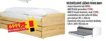 IDEA nábytek VÍCEÚČELOVÉ LŮŽKO FENIX 8801 nabídka