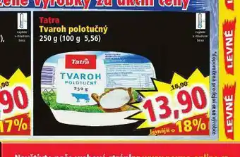 Norma Tatra tvaroh polotučný nabídka