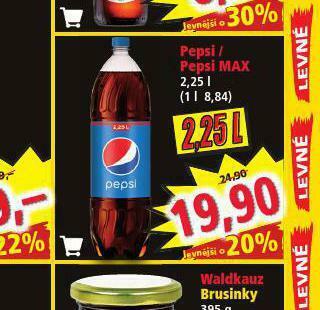 Norma Pepsi / pepsi max nabídka