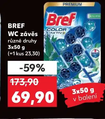 Kaufland BREF WC závěs nabídka