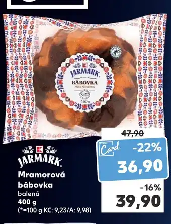 Kaufland Mramorová bábovka nabídka