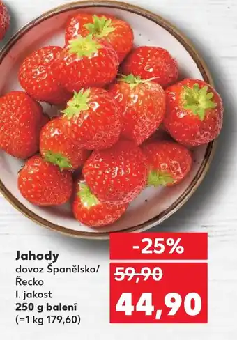 Kaufland Jahody nabídka