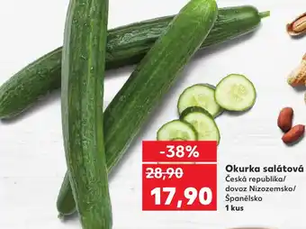 Kaufland Okurka salátová nabídka