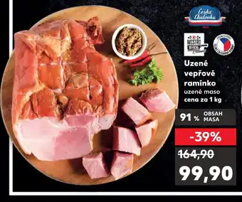 Kaufland Uzené vepřové ramínko nabídka