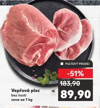 Kaufland Vepřová plec nabídka