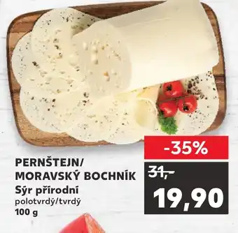 Kaufland PERNŠTEJN/ MORAVSKÝ BOCHNÍK Sýr přírodní nabídka