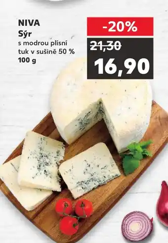 Kaufland NIVA Sýr nabídka