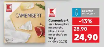 Kaufland Camembert nabídka
