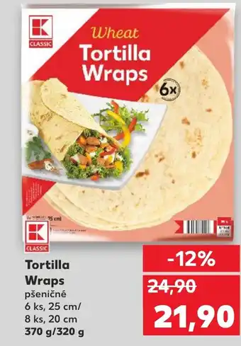 Kaufland Tortilla Wraps nabídka