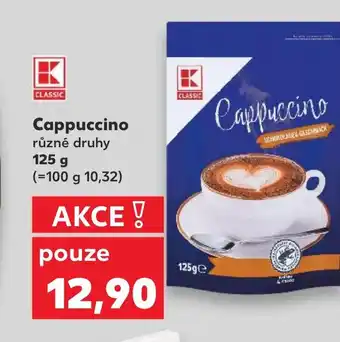 Kaufland Cappuccino různé druhy 125 g nabídka