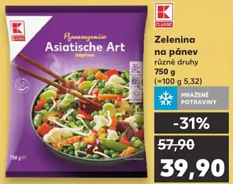 Kaufland Zelenina na pánev nabídka