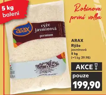 Kaufland ARAX Rýže jasmínová 5kg nabídka