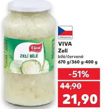 Kaufland VIVA Zeli nabídka