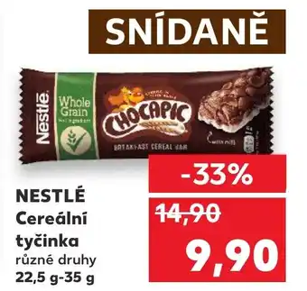 Kaufland NESTLÉ Cereální tyčinka nabídka