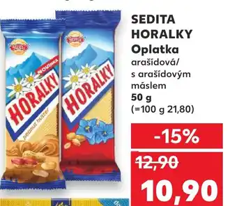 Kaufland SEDITA HORALKY Oplatka nabídka