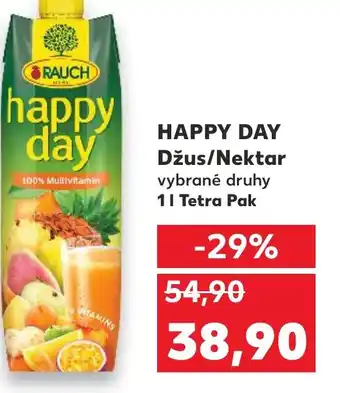 Kaufland HAPPY DAY Džus/Nektar 1L nabídka