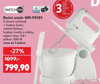 Kaufland Ruční mixér HM-F0101 nabídka