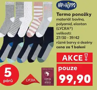 Kaufland Termo ponožky nabídka