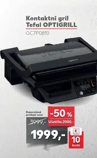 Kaufland Kontaktní gril Tefal OPTIGRILL nabídka