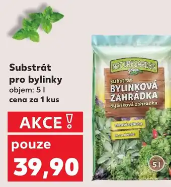 Kaufland Substrát pro bylinky nabídka