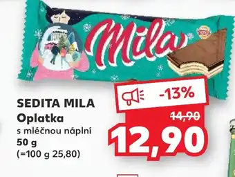 Kaufland SEDITA MILA Oplatka nabídka