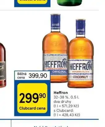 Tesco Heffron nabídka
