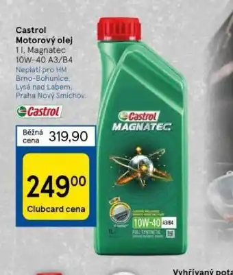 Tesco Castrol motorový olej 10w-40 nabídka