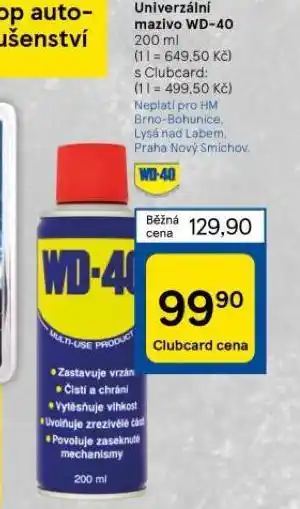 Tesco Wd-40 univerzální mazivo nabídka