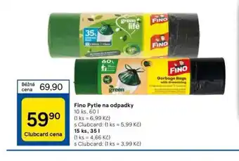 Tesco Fino pytle na odpadky nabídka