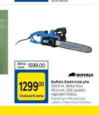 Tesco Buffalo elektrická pila nabídka