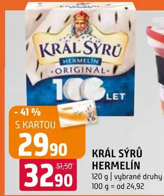 Terno KRÁL SÝRŮ HERMELIN nabídka