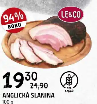 Terno ANGLICKÁ SLANINA nabídka