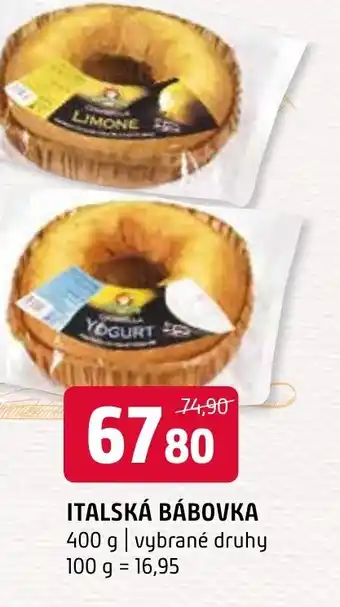 Terno ITALSKÁ BÁBOVKA nabídka