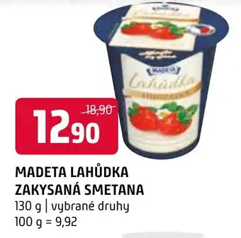 Terno MADETA LAHŮDKA ZAKYSANÁ SMETANA nabídka