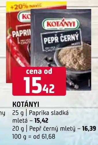 Terno KOTÁNYI nabídka